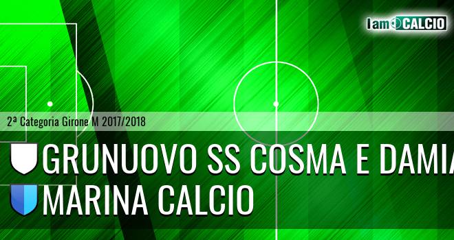 Grunuovo SS Cosma e Damiano - Marina Calcio