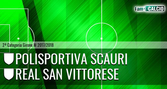 Polisportiva Scauri - Real San Vittorese