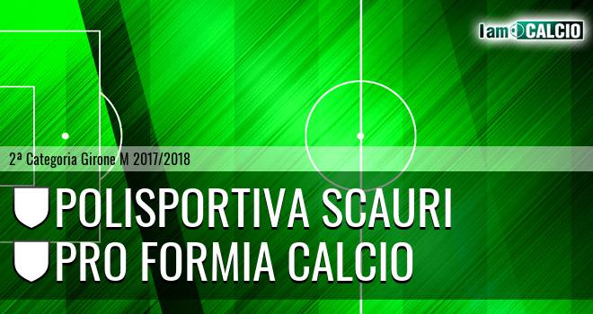 Polisportiva Scauri - Pro Formia Calcio