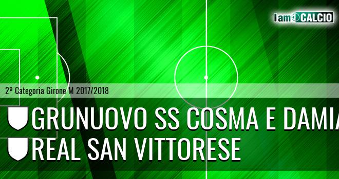 Grunuovo SS Cosma e Damiano - Real San Vittorese