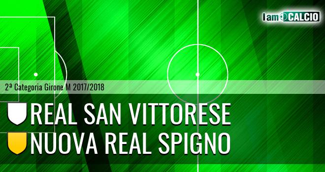 Real San Vittorese - Nuova Real Spigno