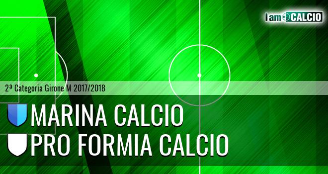 Marina Calcio - Pro Formia Calcio