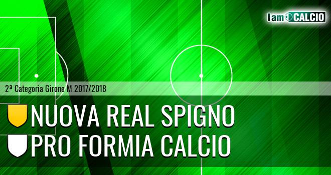 Nuova Real Spigno - Pro Formia Calcio