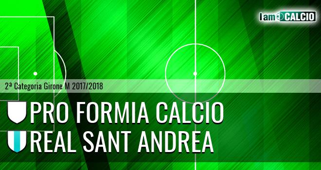 Pro Formia Calcio - Real Sant Andrea