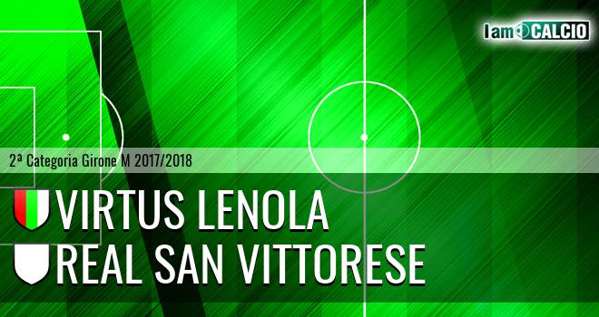 Virtus Lenola - Real San Vittorese