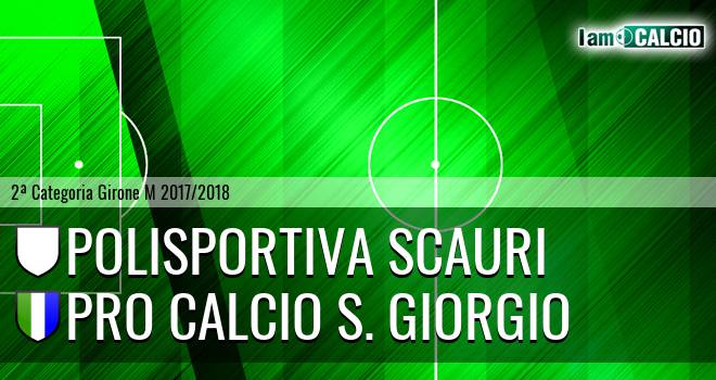 Polisportiva Scauri - Pro Calcio S. Giorgio