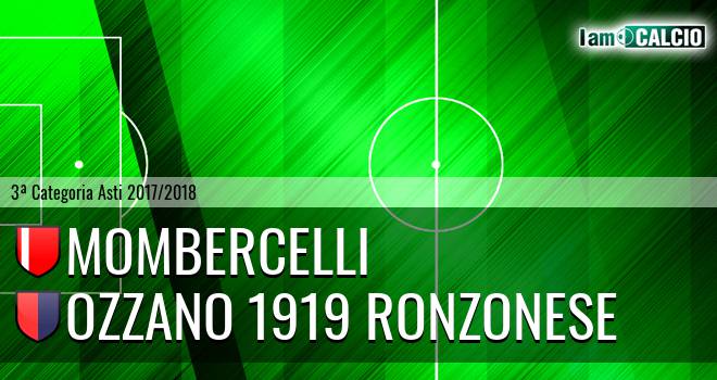 Mombercelli - Ozzano 1919 Ronzonese