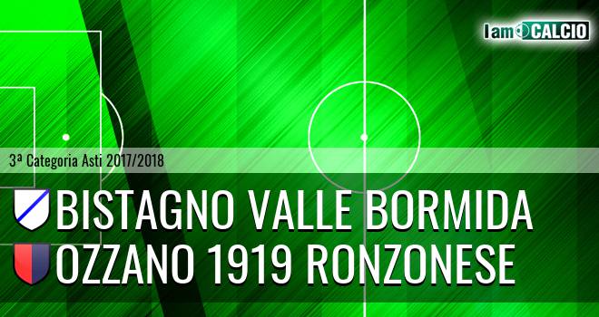 Bistagno Valle Bormida - Ozzano 1919 Ronzonese