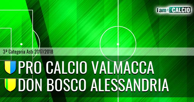 Pro Calcio Valmacca - Don Bosco Alessandria