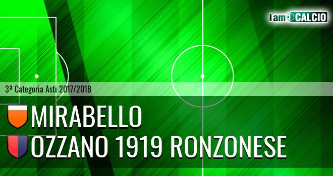 Mirabello - Ozzano 1919 Ronzonese