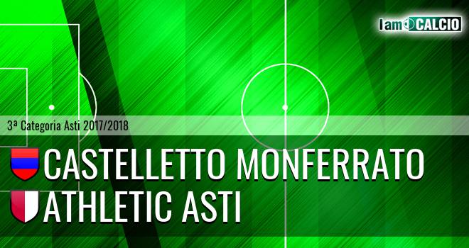 Castelletto Monferrato - Athletic Asti