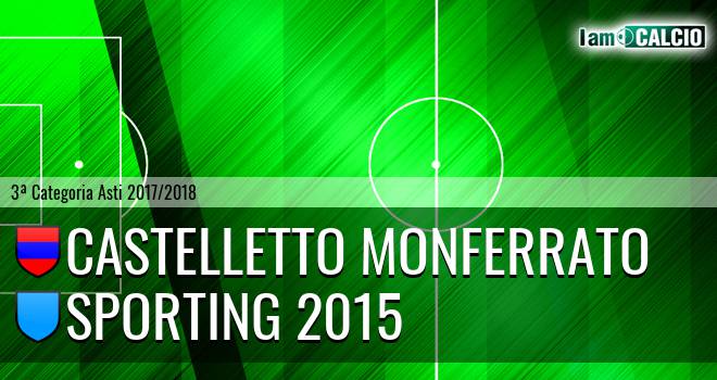 Castelletto Monferrato - Sporting 2015