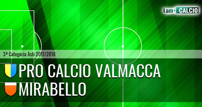 Pro Calcio Valmacca - Mirabello