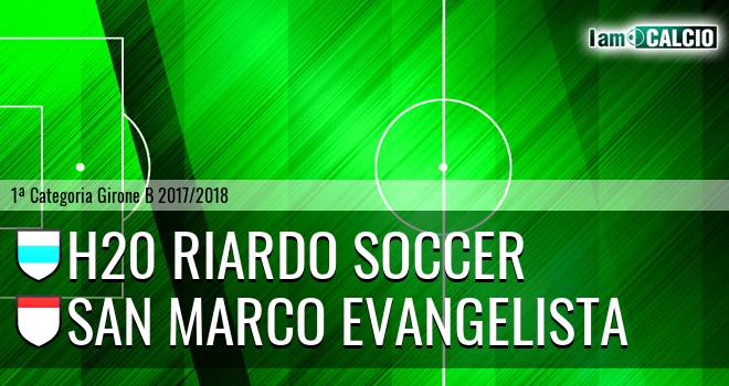 H20 Riardo Soccer - San Marco Evangelista