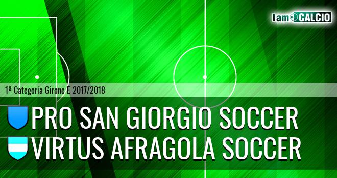 Terzigno 1964 - Virtus Afragola Soccer