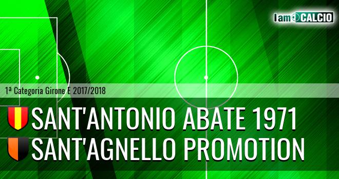 Sant'Antonio Abate 1971 - Sant'Agnello Promotion