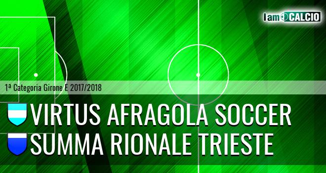 Virtus Afragola Soccer - Summa Rionale Trieste