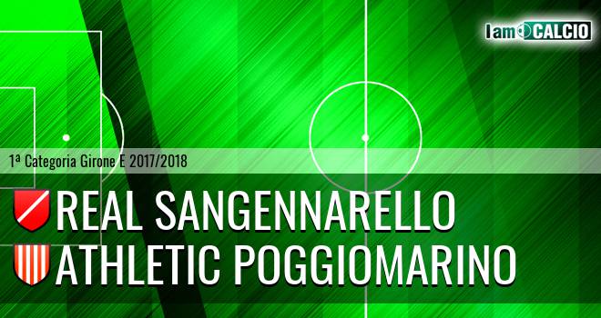 Real Sangennarello - Athletic Poggiomarino