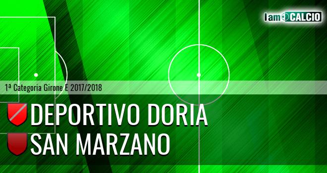 Deportivo Doria - San Marzano
