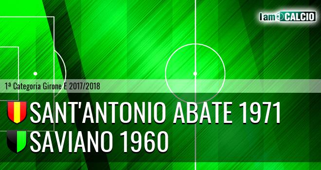 Sant'Antonio Abate 1971 - Saviano 1960