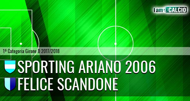 Sporting Ariano 2006 - Felice Scandone