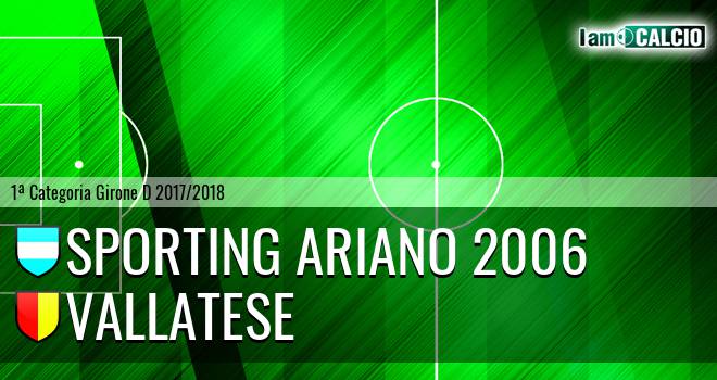 Sporting Ariano 2006 - Vallatese