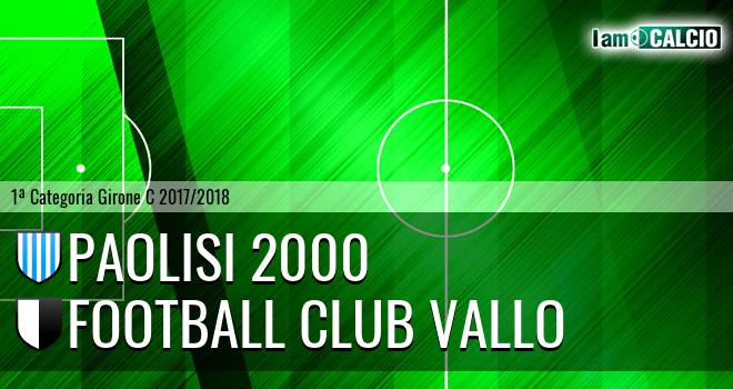 Paolisi 2000 - Football Club Vallo