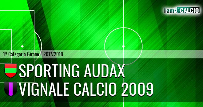 Sporting Audax - Vignale Calcio 2009