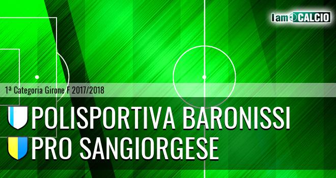 Polisportiva Baronissi - Pro Sangiorgese