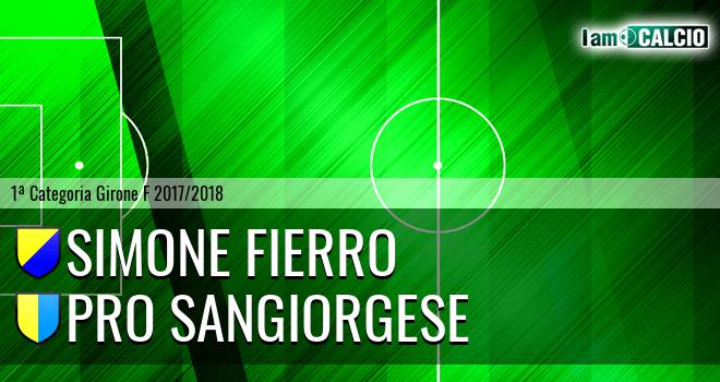 Simone Fierro - Pro Sangiorgese