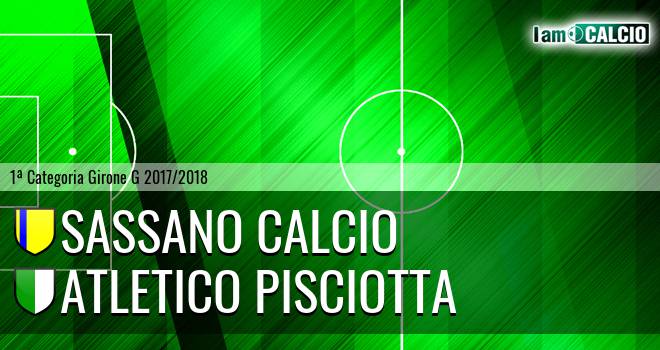 Sassano Calcio - Atletico Pisciotta
