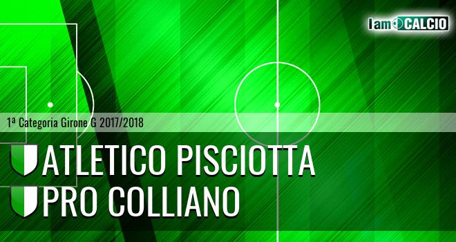 Atletico Pisciotta - Pro Colliano