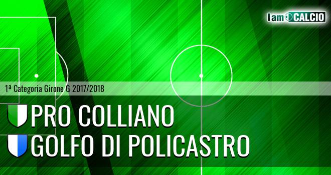 Pro Colliano - Golfo di Policastro