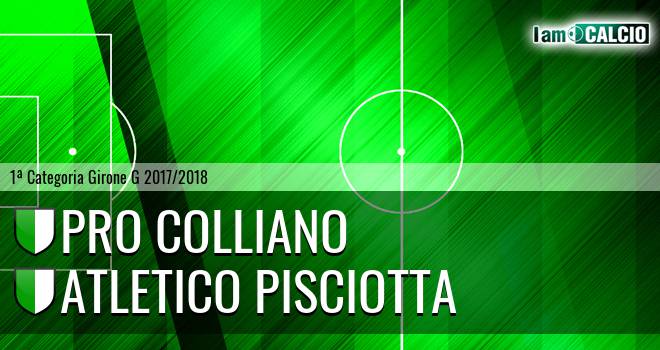 Pro Colliano - Atletico Pisciotta