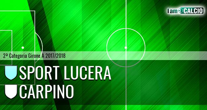Lucera Calcio - Carpino
