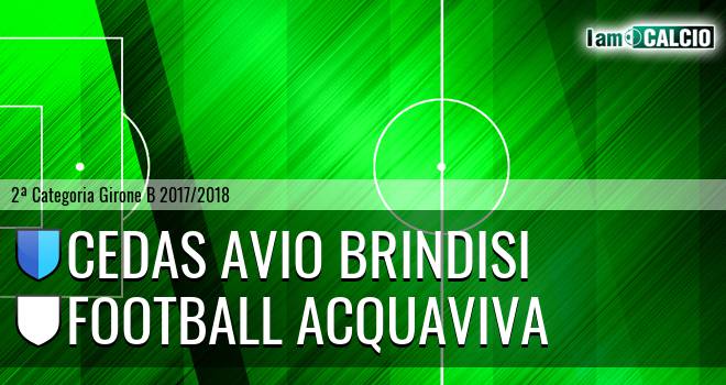 Cedas Avio Brindisi - Football Acquaviva