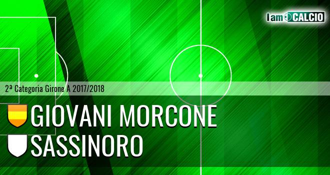 Giovani Morcone - Sassinoro