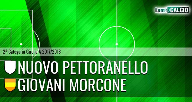 Nuovo Pettoranello - Giovani Morcone