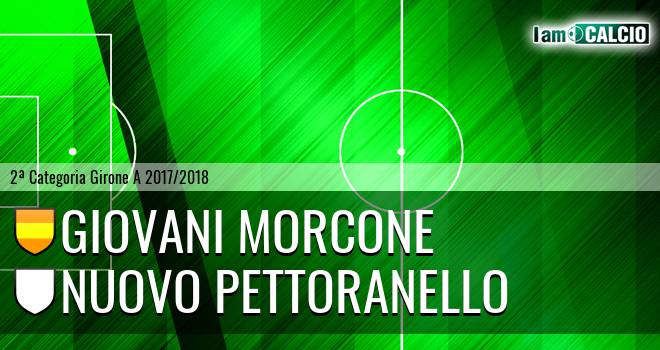 Giovani Morcone - Nuovo Pettoranello