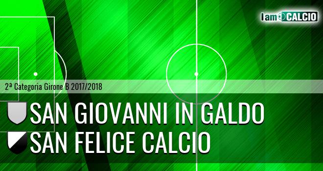 San Giovanni in Galdo - San Felice Calcio