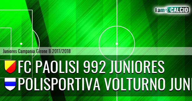 FC Paolisi 992 Juniores - Polisportiva Volturno Juniores