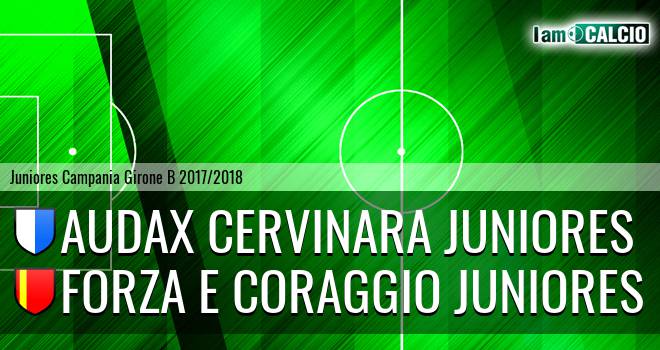 Audax Cervinara Juniores - Forza e Coraggio Juniores