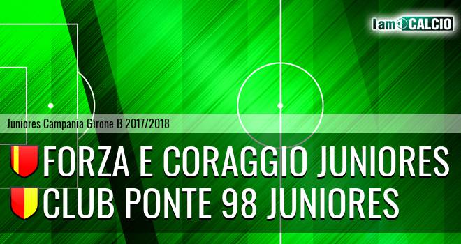 Forza e Coraggio Juniores - Ponte '98 Juniores