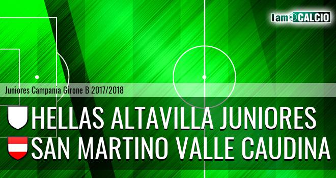 Hellas Altavilla Juniores - San Martino Valle Caudina Juniores