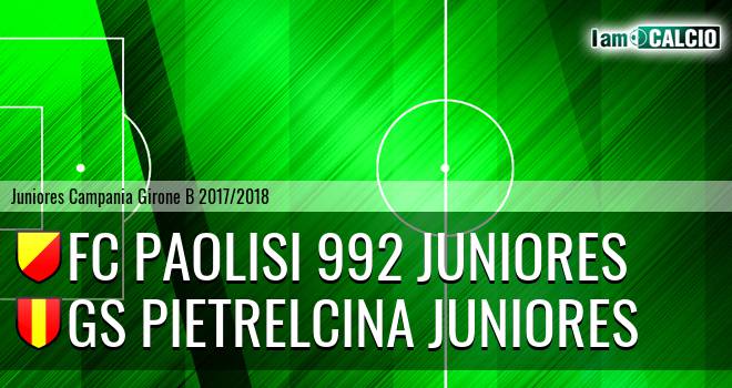 FC Paolisi 992 Juniores - GS Pietrelcina Juniores