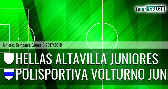 Hellas Altavilla Juniores - Polisportiva Volturno Juniores