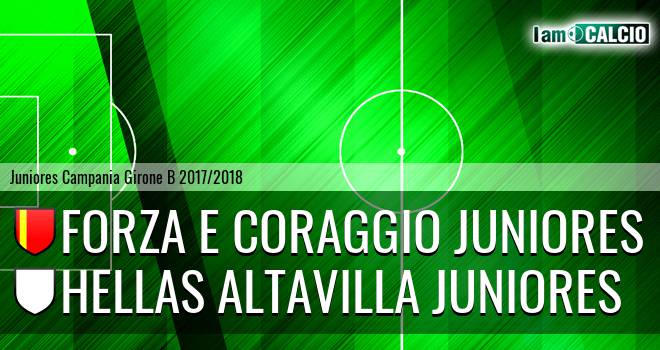 Forza e Coraggio Juniores - Hellas Altavilla Juniores