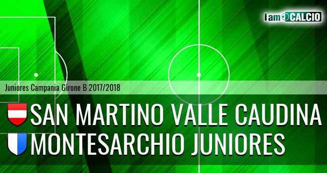 San Martino Valle Caudina Juniores - Montesarchio Juniores