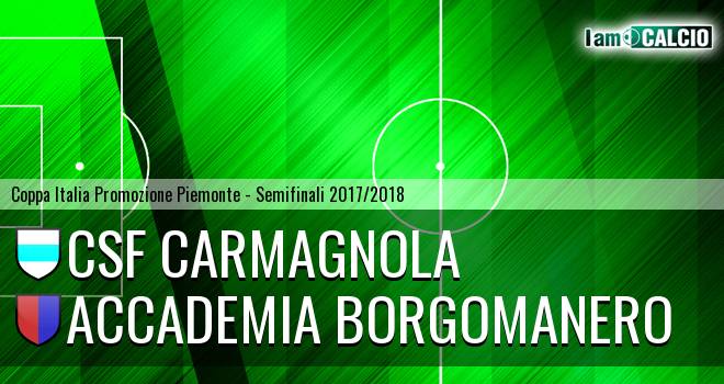 Csf Carmagnola - Accademia Borgomanero