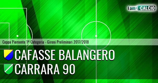 Cafasse Balangero - Carrara 90